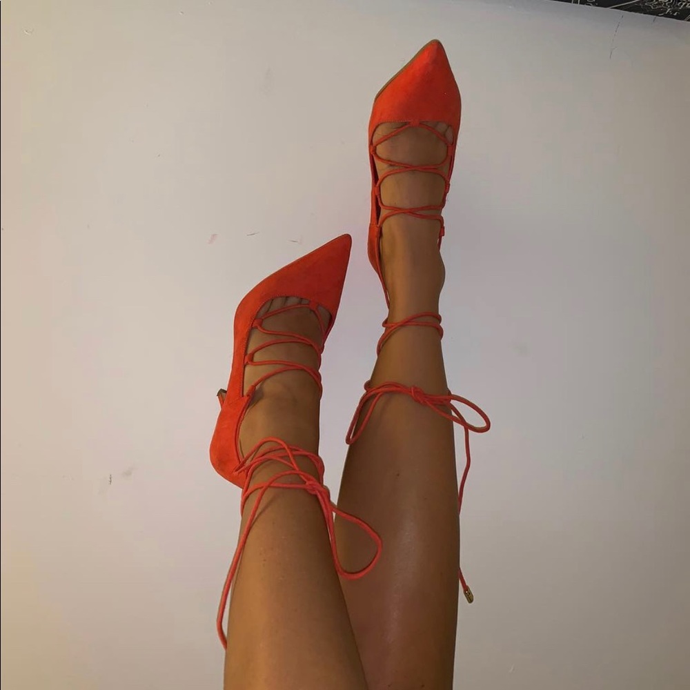 Lace Up Heels